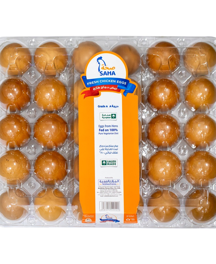 Saha Vitamin-D Fresh Eggs Medium 30 pcs